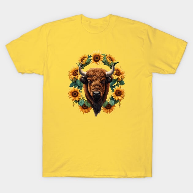 The Sunflower State Of Kansas v2 T-Shirt by taiche